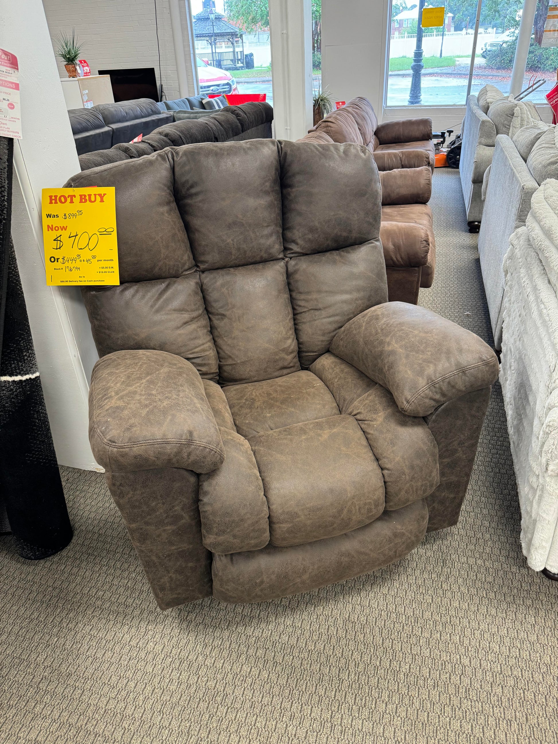 Gray Power Recliner Jackson/Catnapper