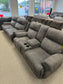 Gray two piece reclining Ashley Furniture