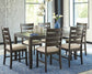 Rokane Dining Room Table Set (7/CN) Signature Design by Ashley®