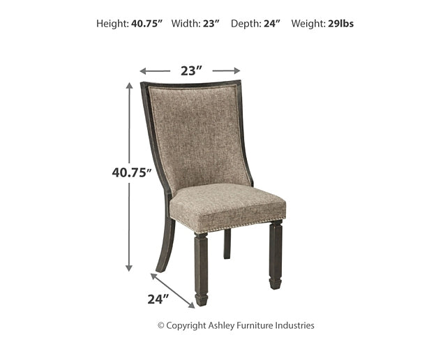 Tyler Creek Dining UPH Side Chair (2/CN) Signature Design by Ashley®