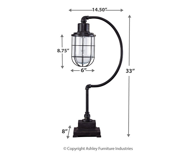 Jae Metal Desk Lamp (1/CN) Signature Design by Ashley®