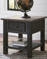 Tyler Creek Rectangular End Table Signature Design by Ashley®