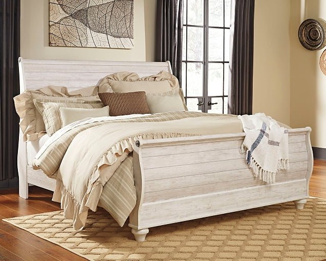 Willowton Queen Sleigh Bed Signature Design by Ashley®