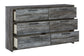 Baystorm Six Drawer Dresser Signature Design by Ashley®