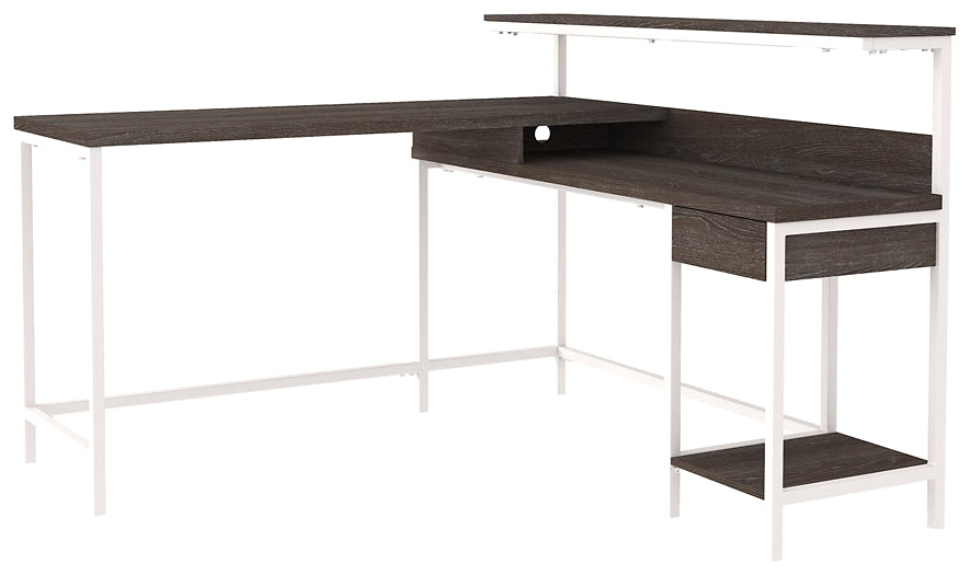 Dorrinson L-Desk with Storage Signature Design by Ashley®