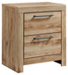 Hyanna Two Drawer Night Stand Signature Design by Ashley®