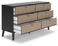 Charlang Six Drawer Dresser Signature Design by Ashley®