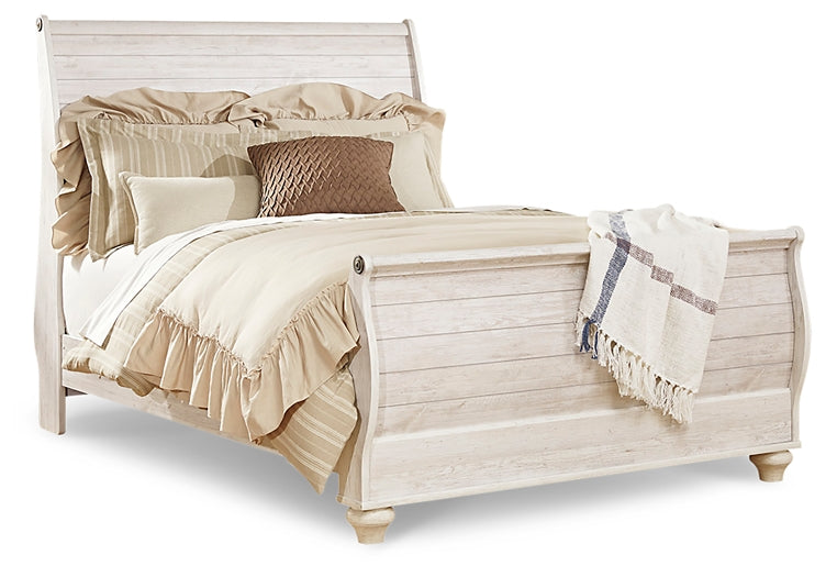 Willowton Queen Sleigh Bed Signature Design by Ashley®