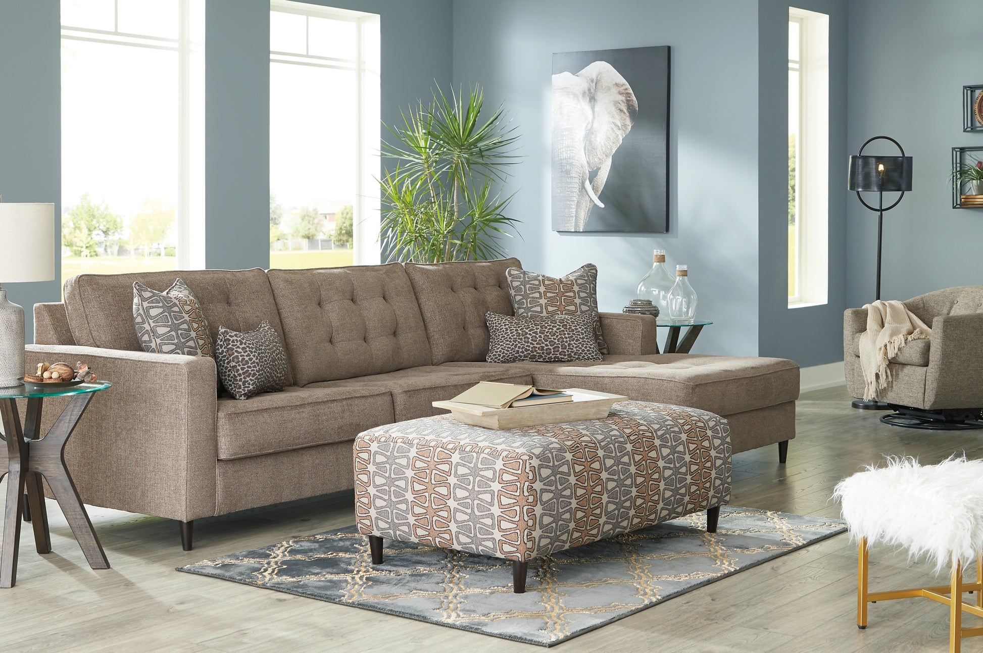 Flintshire Oversized Accent Ottoman Signature Design by Ashley®