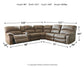 Segburg 4-Piece Power Reclining Sectional Benchcraft®