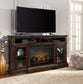 Roddinton 72" TV Stand with Electric Fireplace Signature Design by Ashley®