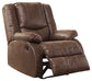 Bladewood Zero Wall Recliner Signature Design by Ashley®