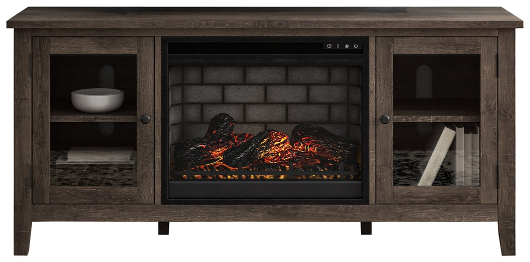 Arlenbry 60" TV Stand with Electric Fireplace Signature Design by Ashley®