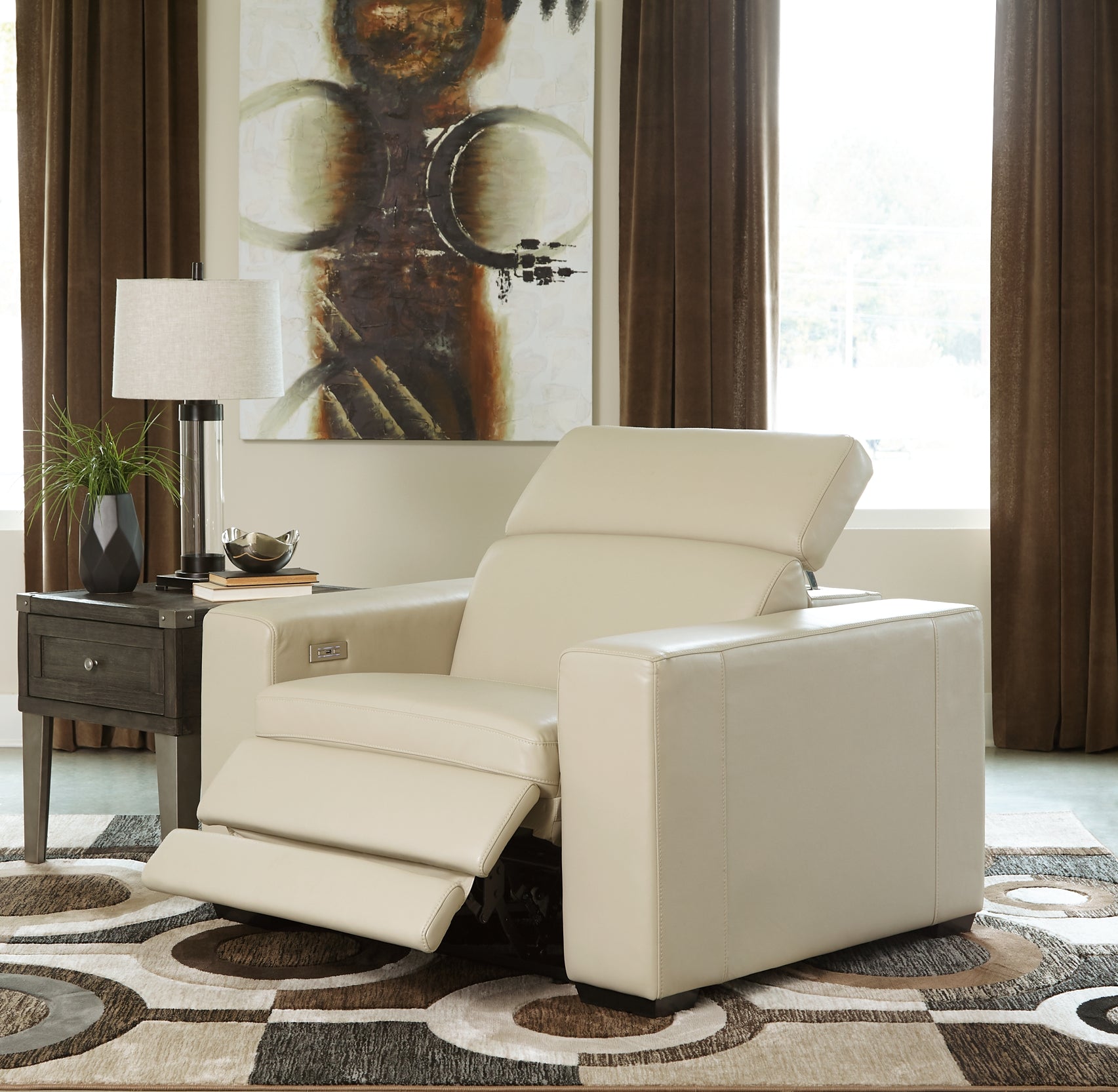 Texline PWR Recliner/ADJ Headrest Signature Design by Ashley®