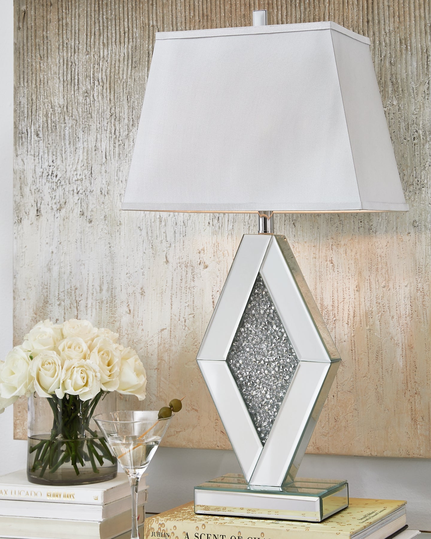 Prunella Mirror Table Lamp (1/CN) Signature Design by Ashley®