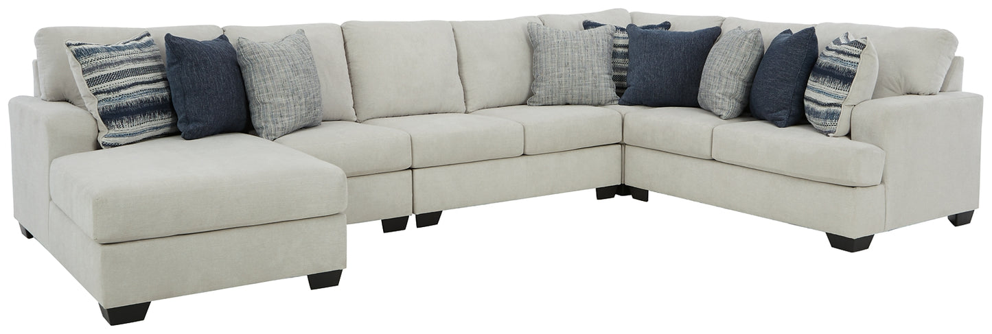 Lowder 5-Piece Sectional with Chaise Benchcraft®