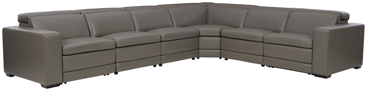 Texline 7-Piece Power Reclining Sectional Signature Design by Ashley®