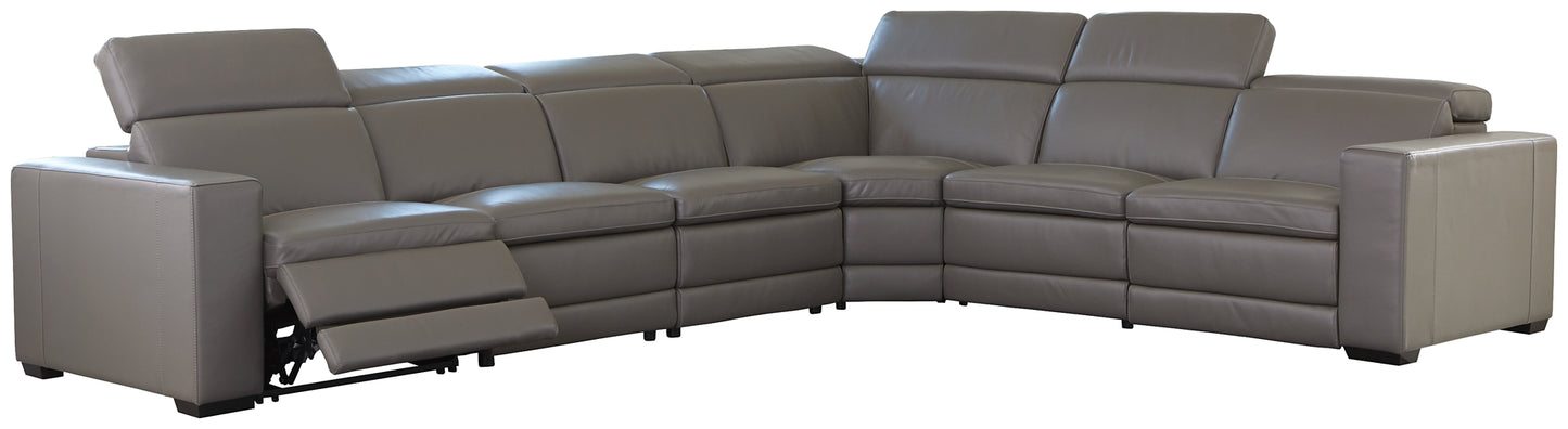 Texline 7-Piece Power Reclining Sectional Signature Design by Ashley®