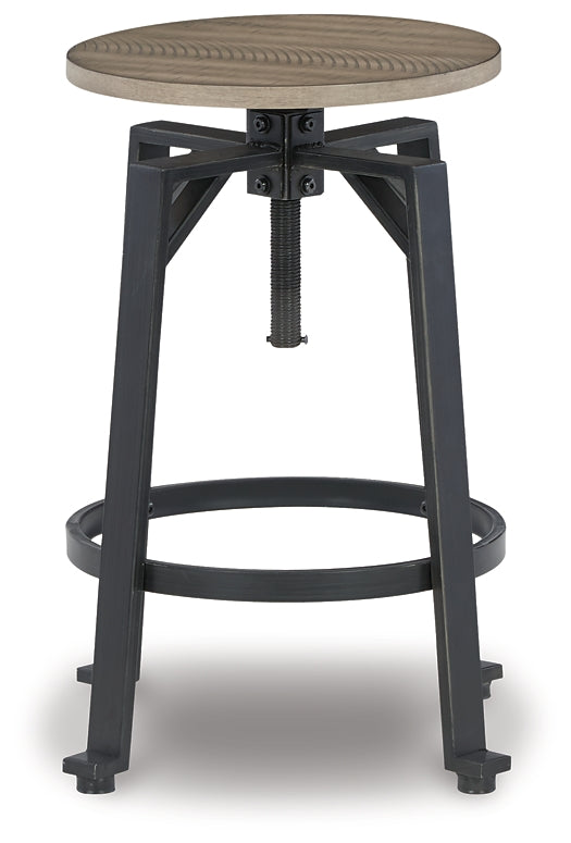 Lesterton Swivel Stool (2/CN) Signature Design by Ashley®