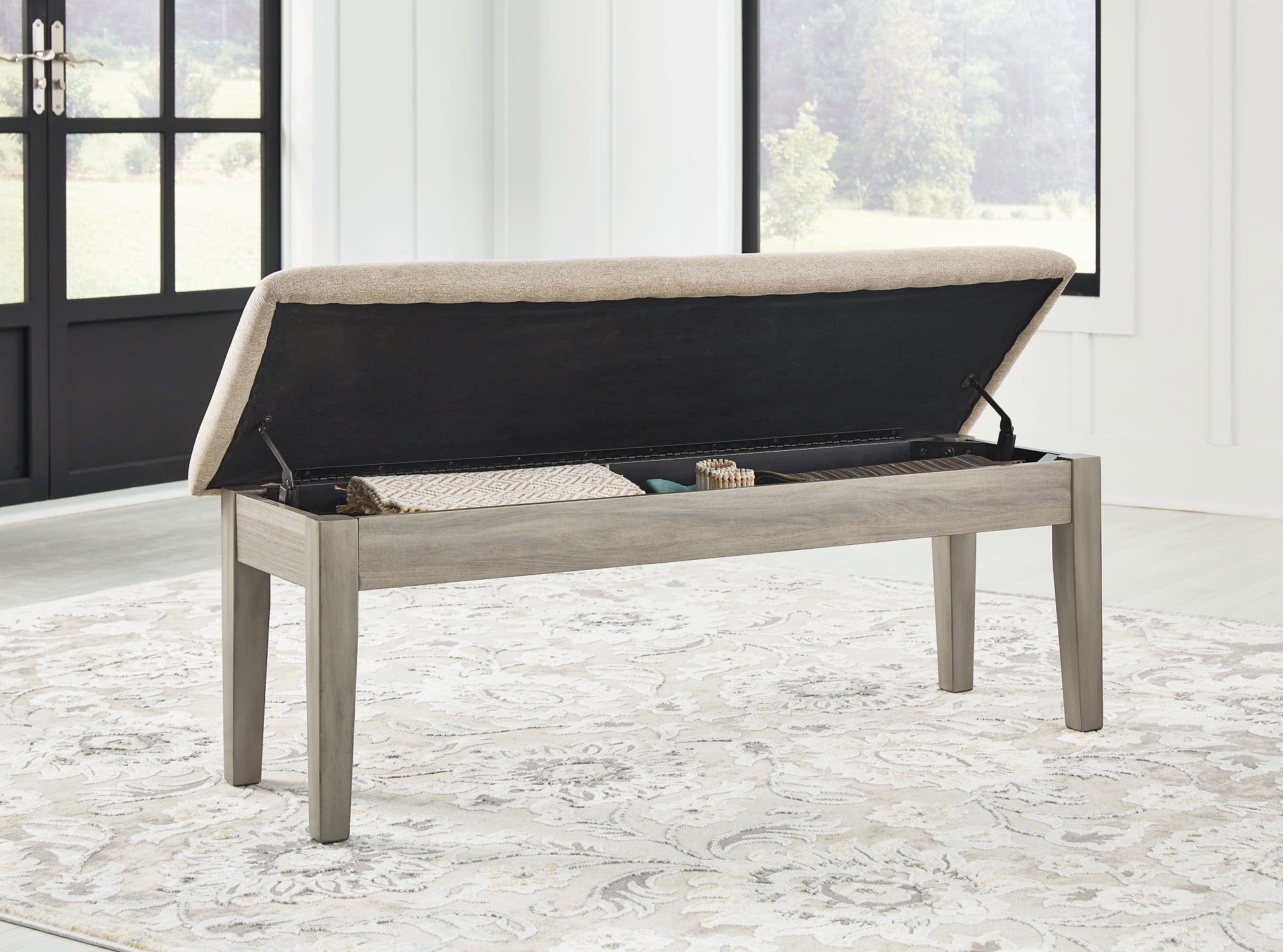 Parellen Upholstered Storage Bench Signature Design by Ashley®