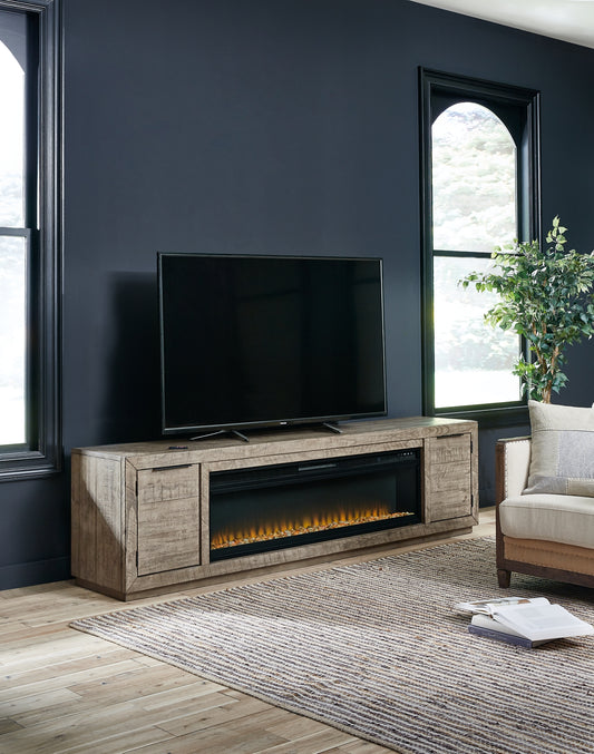 Krystanza TV Stand with Electric Fireplace Signature Design by Ashley®