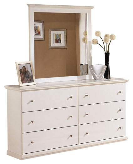 Bostwick Shoals Queen Panel Bed with Mirrored Dresser, Chest and 2 Nightstands Signature Design by Ashley®