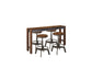 Torjin Counter Height Dining Table and 4 Barstools Signature Design by Ashley®