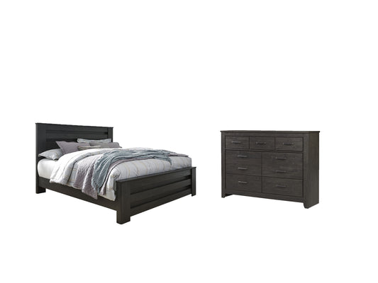 Brinxton King Panel Bed with Dresser Signature Design by Ashley®