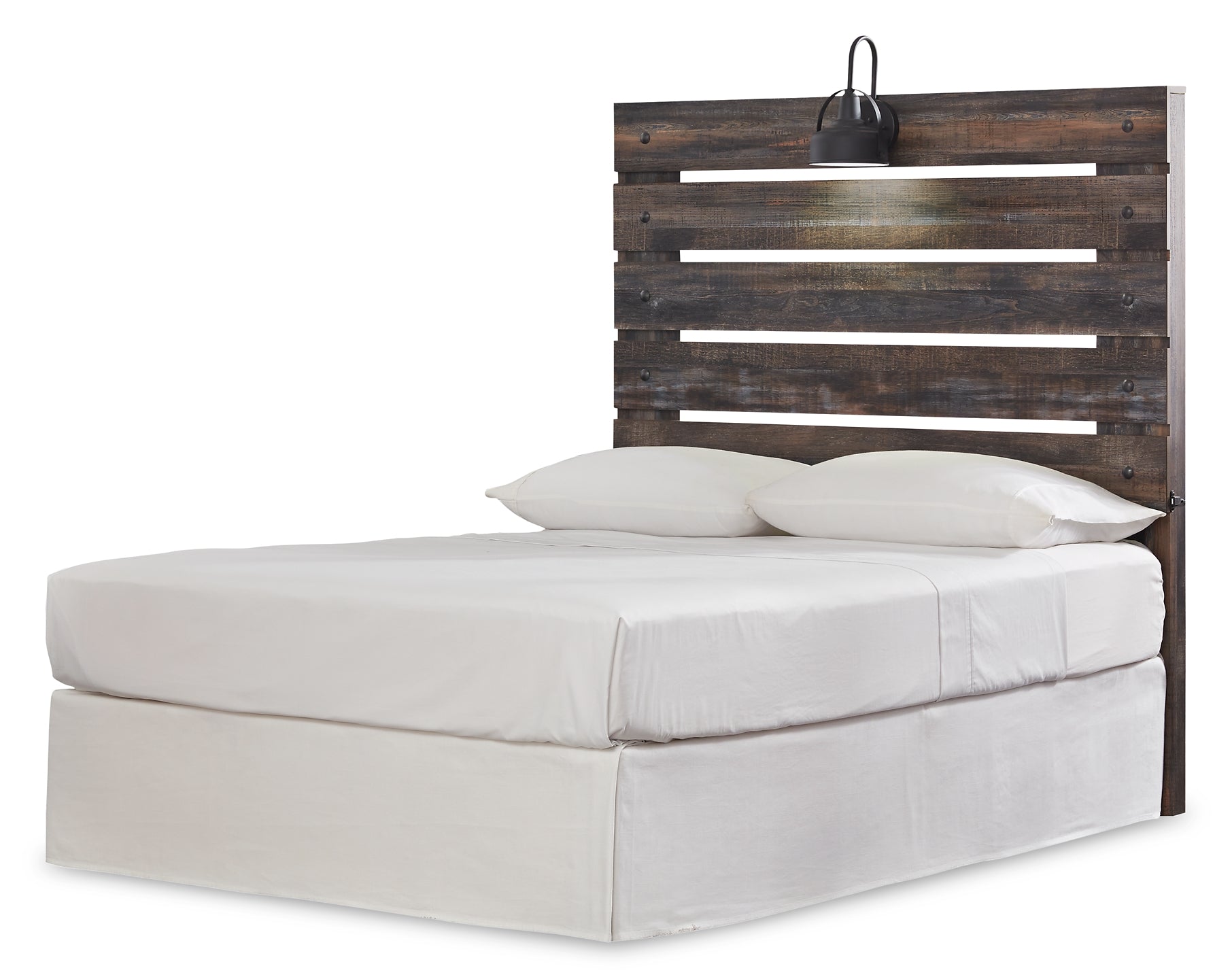 Drystan Full Panel Headboard with Mirrored Dresser and 2 Nightstands Signature Design by Ashley®