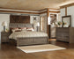 Juararo Queen Panel Bed with Mirrored Dresser and Chest Signature Design by Ashley®