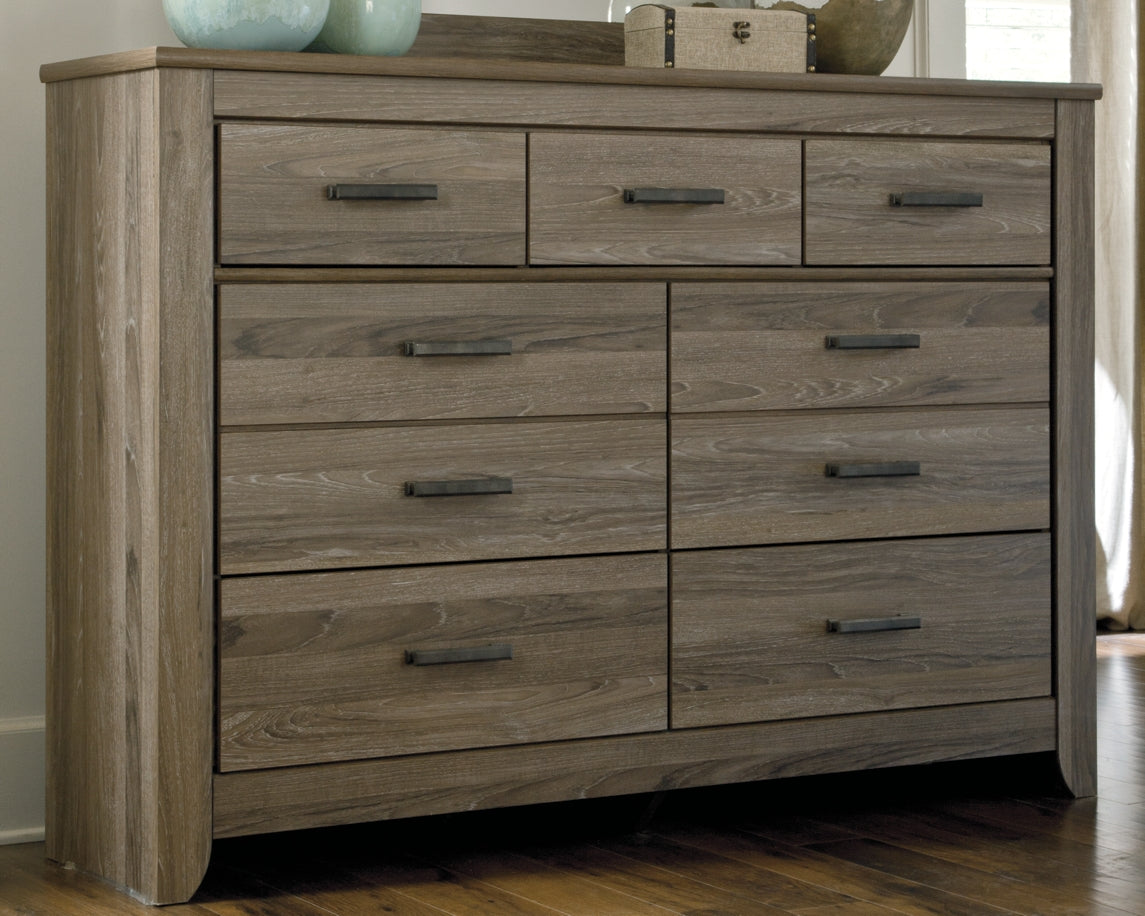 Zelen Queen Panel Bed with Dresser Signature Design by Ashley®