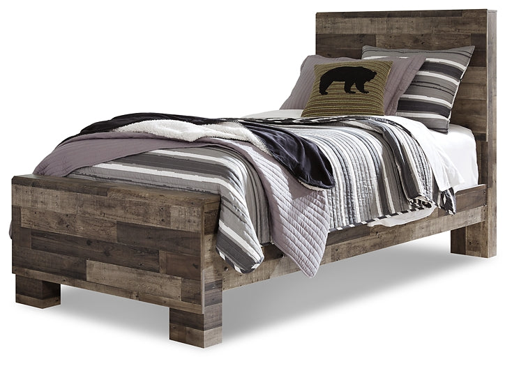 Derekson Twin Panel Bed with Dresser Benchcraft®