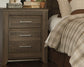 Juararo King/California King Panel Headboard with Mirrored Dresser and 2 Nightstands Signature Design by Ashley®