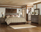 Juararo King/California King Panel Headboard with Mirrored Dresser, Chest and 2 Nightstands Signature Design by Ashley®