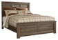 Juararo King Panel Bed with Mirrored Dresser and 2 Nightstands Signature Design by Ashley®