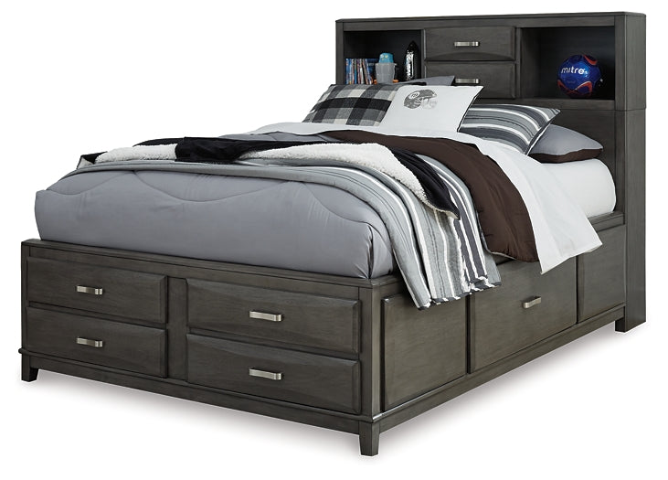 Caitbrook Queen Storage Bed with 8 Storage Drawers with Dresser Signature Design by Ashley®