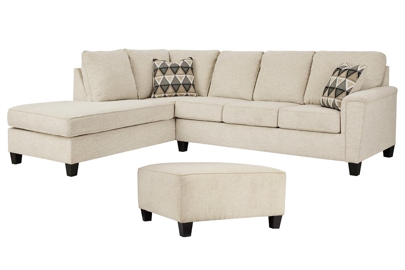 Abinger 2-Piece Sectional with Ottoman Signature Design by Ashley®