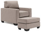 Greaves Chair and Ottoman Signature Design by Ashley®