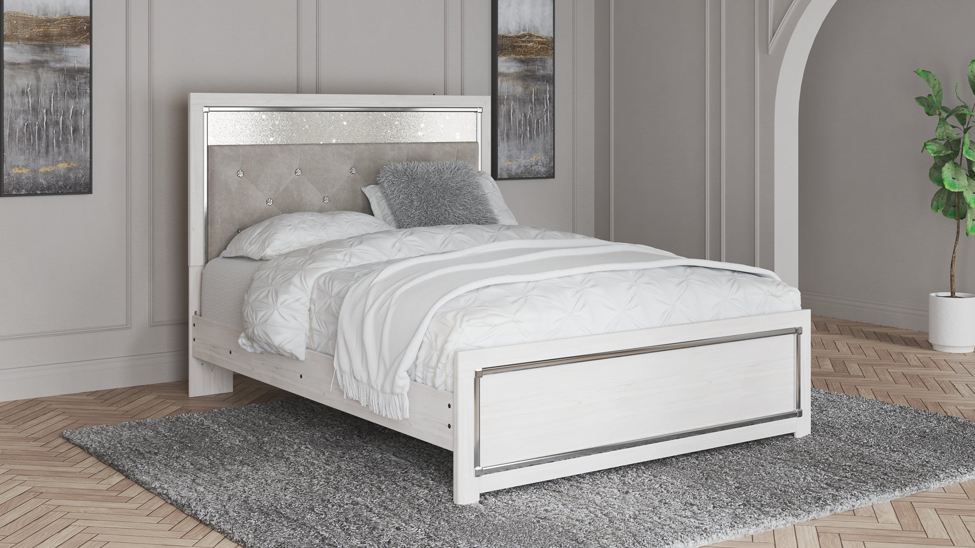 Altyra Queen Panel Headboard with Dresser Signature Design by Ashley®