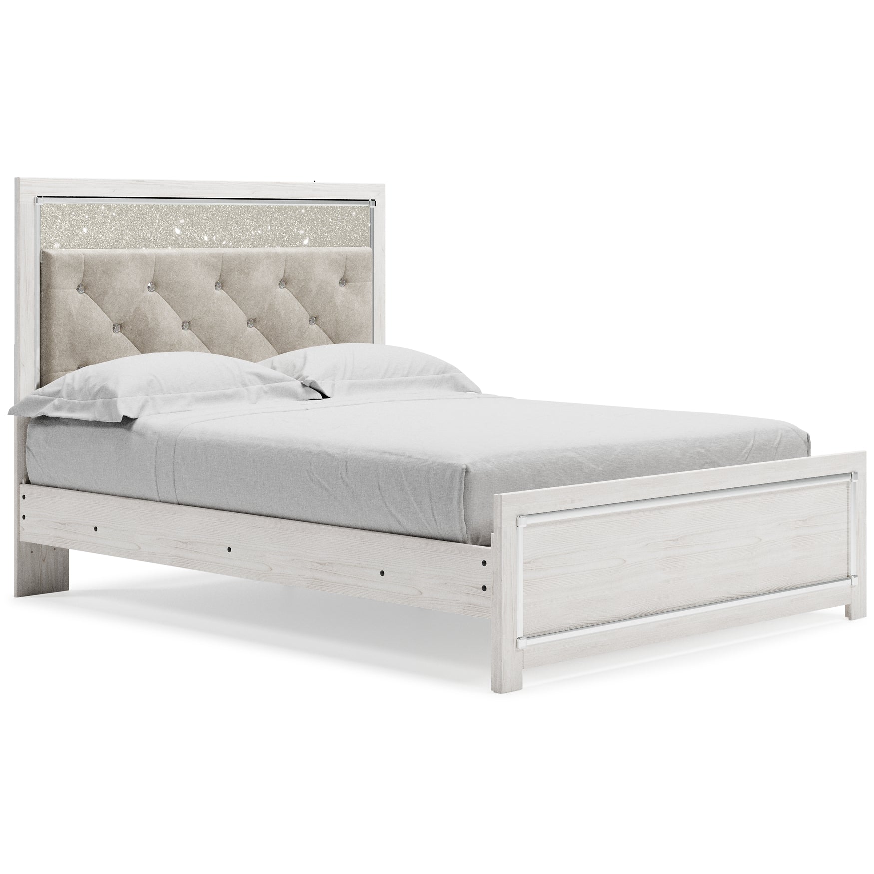 Altyra Queen Panel Bed with Mirrored Dresser, Chest and Nightstand Signature Design by Ashley®