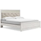 Altyra King Panel Bed with Mirrored Dresser and 2 Nightstands Signature Design by Ashley®