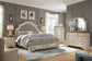 Realyn King Upholstered Bed with Mirrored Dresser and Chest Signature Design by Ashley®