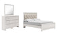 Altyra Queen Panel Bed with Mirrored Dresser Signature Design by Ashley®