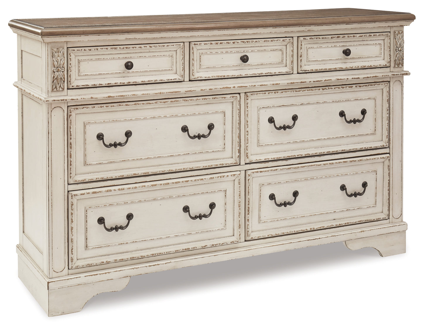 Realyn Queen Upholstered Bed with Dresser Signature Design by Ashley®