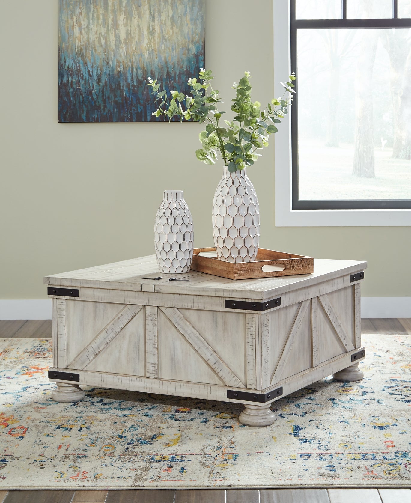 Carynhurst Coffee Table with 2 End Tables Signature Design by Ashley®