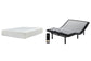 Chime 12 Inch Memory Foam Mattress with Adjustable Base Sierra Sleep® by Ashley