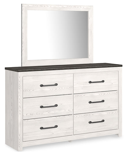 Gerridan Full Panel Bed with Mirrored Dresser Signature Design by Ashley®