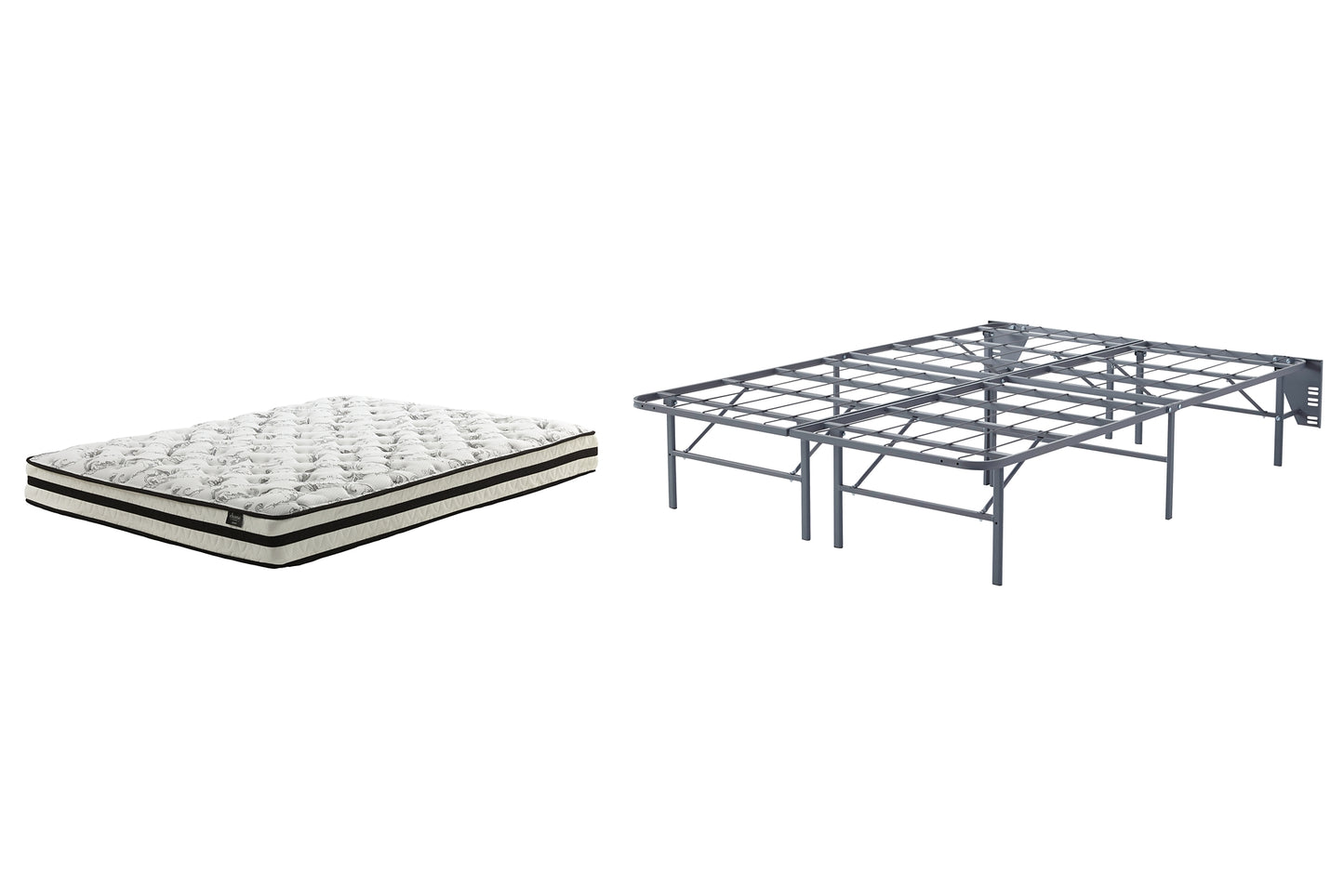 8 Inch Chime Innerspring Mattress with Foundation Sierra Sleep® by Ashley