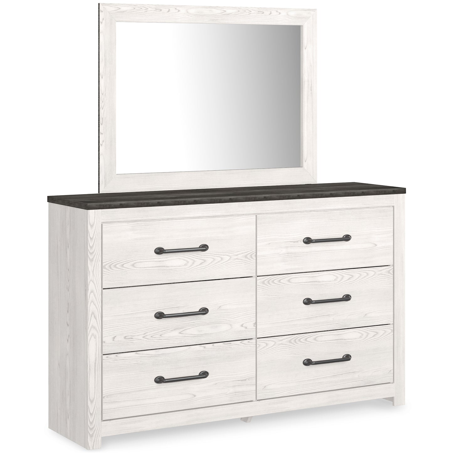 Gerridan Full Panel Bed with Mirrored Dresser and Chest Signature Design by Ashley®