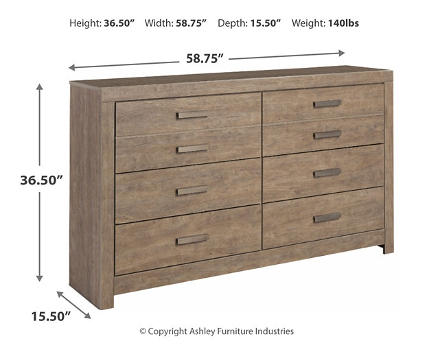 Culverbach King Panel Bed with Dresser Signature Design by Ashley®